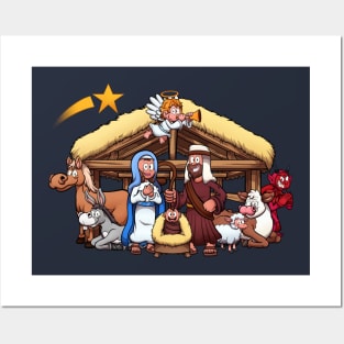 Nativity Scene Posters and Art